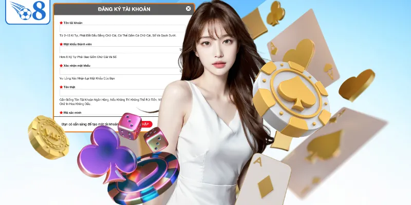 O8 – Link O8 Mới Nhất Tháng Này > Truy Cập Nhận Ngay 88K 13 Hướng dẫn tạo tài khoản game trên O8
